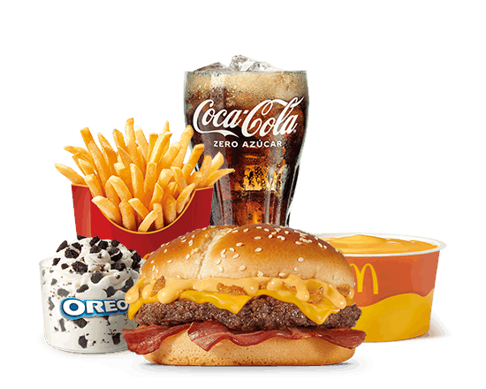 Menú Completo McExtreme Dipping Cheese 