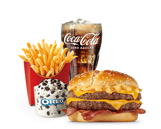 Menú Completo McExtreme Dippin Cheese Doble