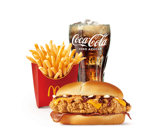 Menú McCrispy BBQ y Bacon